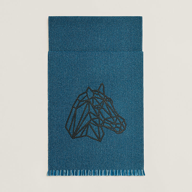 Faubourg of Dreams scarf - Blue | Hermès USA